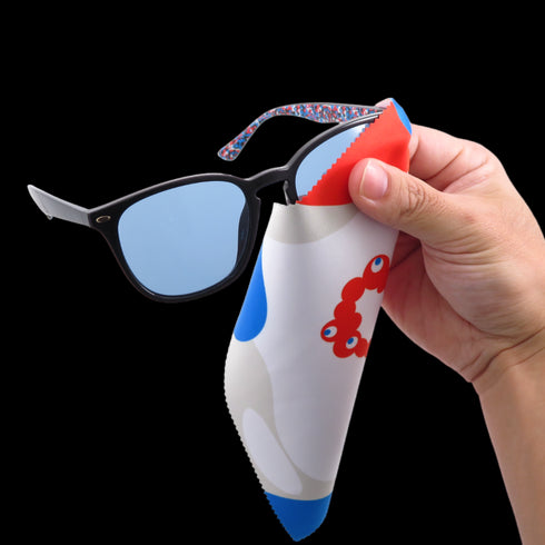 大阪・関西万博メガネ拭き リサイクルポリエステル使用のエコ商品 MY5150CS